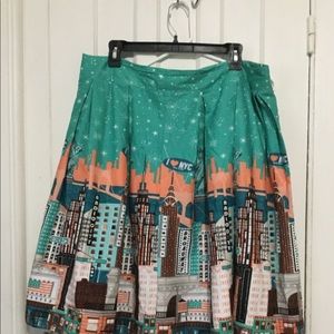 NYC pleated skirt